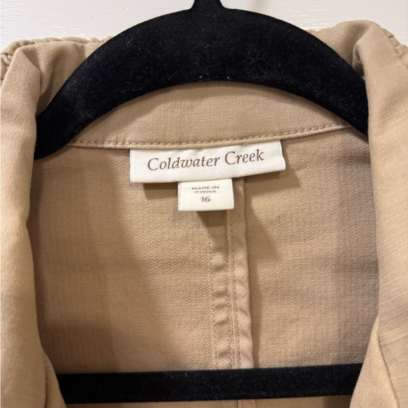 Coldwater Creek Utility Jacket in Tan - Picture 4 of 7